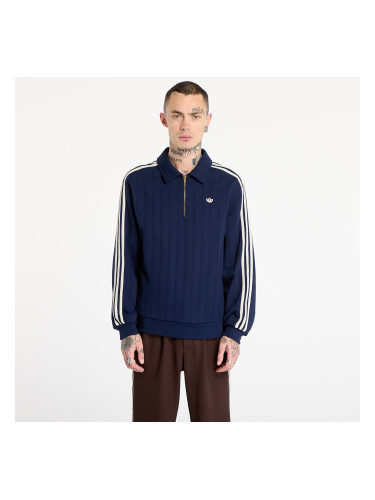 Суитшърт adidas Clot Quarter Zip Night Indigo L