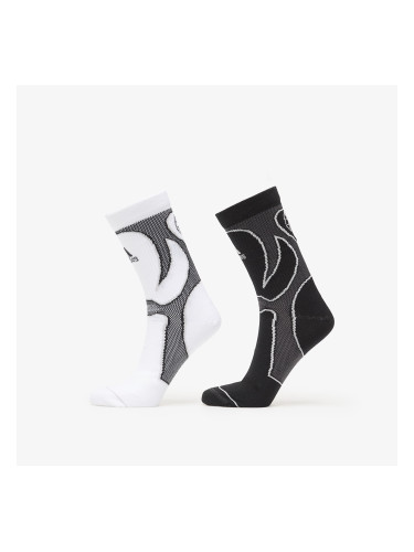 Чорапи adidas Teamgeist Crew Socks 2 Pairs Black M