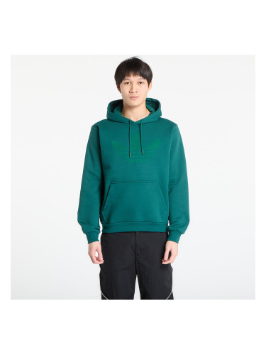 Суитшърт adidas Monogram Hoodie Collegiate Green L