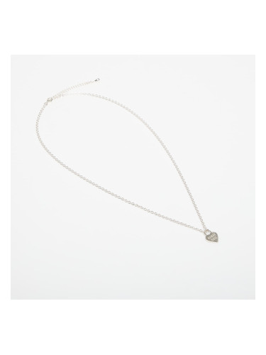 HUMAN MADE Heart Silver Necklace Silver Universal