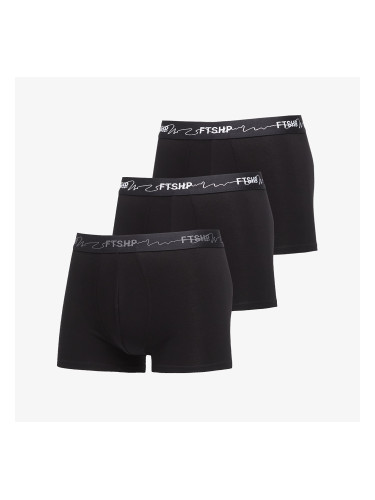 Боксерки FTSHP Mens Boxers 3-Pack Black L