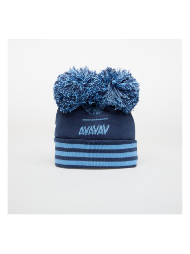 Шапка adidas x AVAVAV Pom Pom Beanie Navy Marine/ Light Blue OSFM