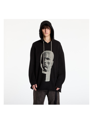 Суитшърт Rick Owens DRKSHDW Peter Hoodie Black/ Pearl S