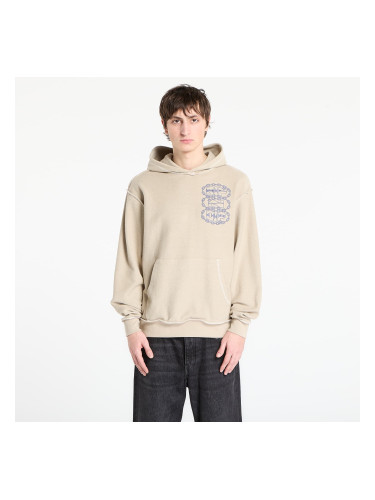 Суитшърт RIPNDIP Linked Up Reverse Stitched Hoodie Khaki L