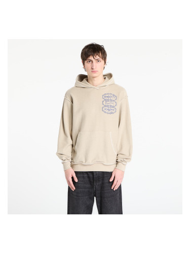 Суитшърт RIPNDIP Linked Up Reverse Stitched Hoodie Khaki M