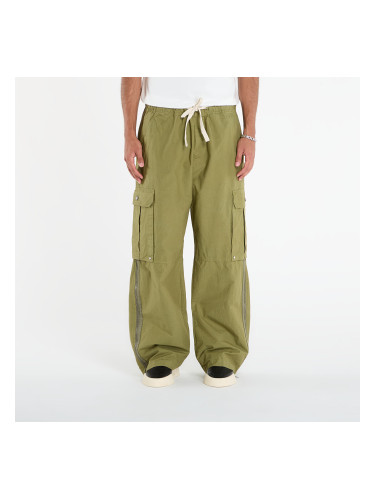 Панталони Palm Angels Curved Logo Cargo Pants Army Green/ Dark Green XL