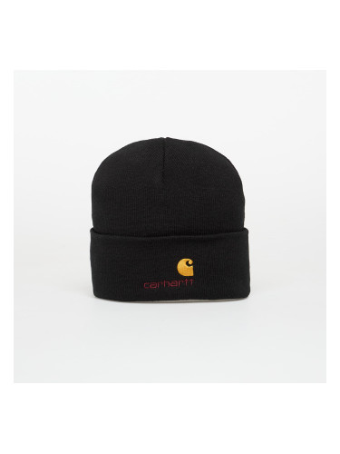Шапка Carhartt WIP American Script Beanie Black Universal