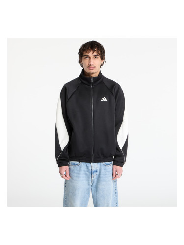 Суитшърт adidas Stadium Tracktop Black/ Off White L