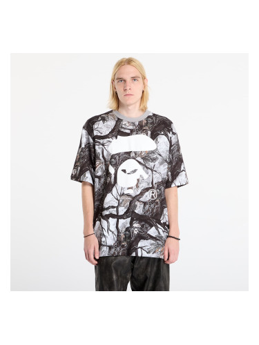 Тениска A BATHING APE Tree Edge Camo Ape Face Relaxed Fit Tee UNISEX White S