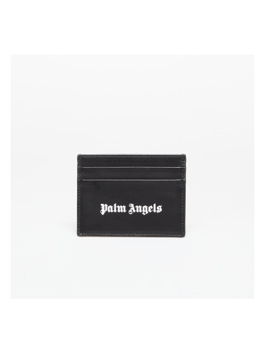 Портфейл Palm Angels Classic Logo Card Holder Black/ White Universal