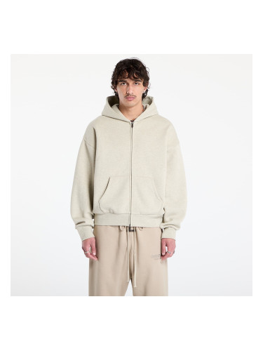 Суитшърт Fear of God Essentials Classic Full Zip Hoodie Heather Stone S
