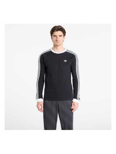 Тениска adidas 3-Stripes Long-Sleeve Top Long-Sleeve Top Black XXL