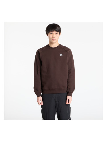 Суитшърт adidas Trefoil Essentials Crew Sweatshirt Aurora Coffee S