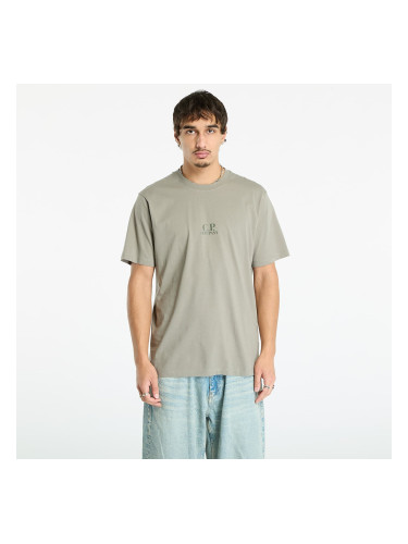 Тениска C.P. Company 30/1 Jersey British Sailor Short Sleeve Logo T-Shirt Fungi Grey S