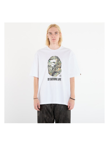 Тениска A BATHING APE Tree Edge Camo By Bathing Ape Relaxed Fit Tee White S