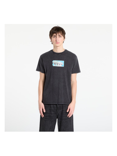 Тениска RIPNDIP Nerm Geo Tee Black Vintage Wash S