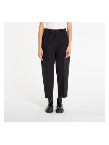 Панталони Tommy Hilfiger Barrel Leg Gabardine Trousers Black W34