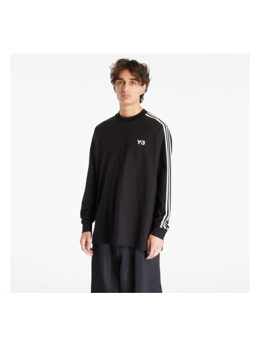 Тениска Y-3 3-Stripes Long Sleeve Tee UNISEX Black/ Off White XS