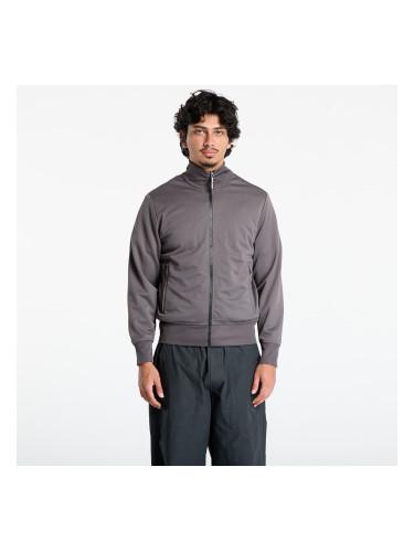 Яке Palm Angels Back Curved Logo Track Jacket Dark Grey/ Off White L