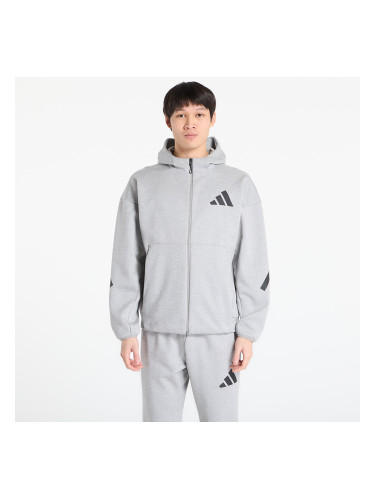 Суитшърт adidas Z.N.E. Full-Zip Hooded Track Jacket Medium Grey Heather XXL