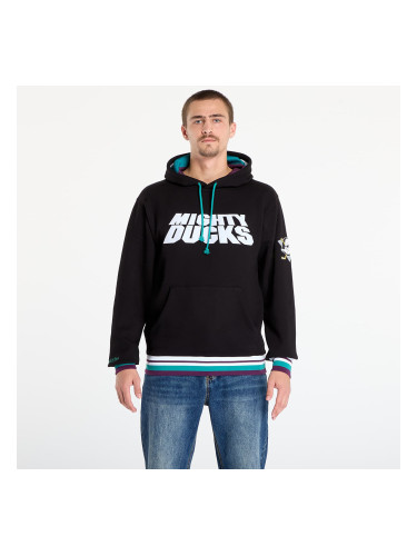 Суитшърт Mitchell & Ness NHL Playmaker Fleece Hoodie Vintage Logo Ducks Black L