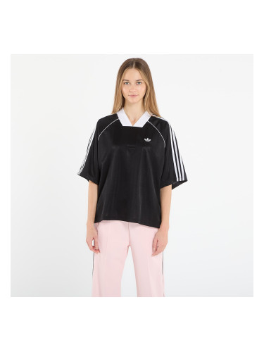 Тениска adidas 3S Jaquard Tee Black L