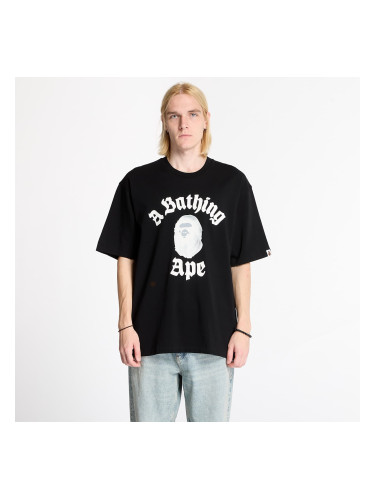Тениска A BATHING APE College Relaxed Fit Tee 2 Black L