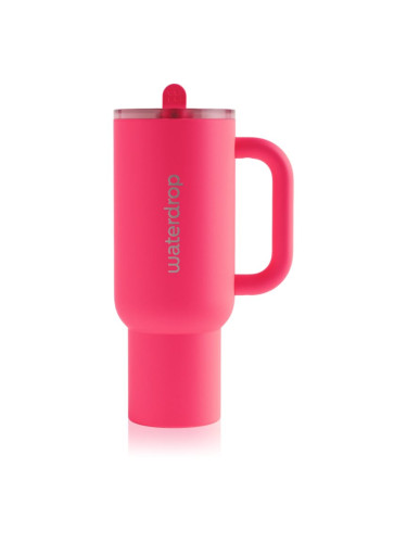 Waterdrop Explorer Tumbler неръждаема термочаша със сламка (лимитирана серия) Neon Pink 1100 мл.
