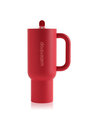 Waterdrop Explorer Tumbler неръждаема термочаша със сламка (лимитирана серия) Deep Red 1100 мл.