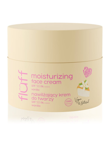Fluff Vanilla хидратиращ крем за лице 50 мл.
