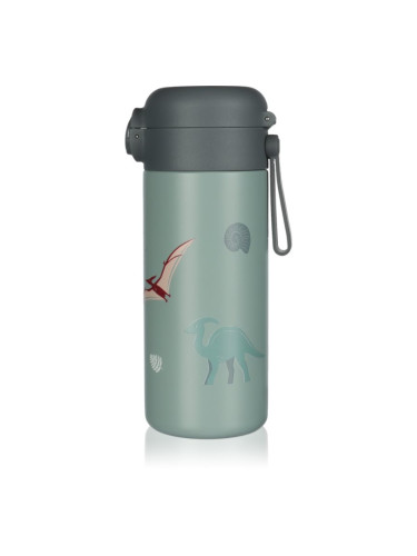Zopa Thermo Bottle with Silicone Holder and Drinking Spout термос със сламка Dino 350 мл.