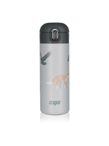Zopa Thermo Bottle with Drinking Spout термос със сламка Mountains 400 мл.