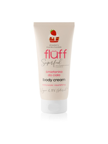 Fluff Superfood strawberry and White Chocolate крем за тяло 150 мл.