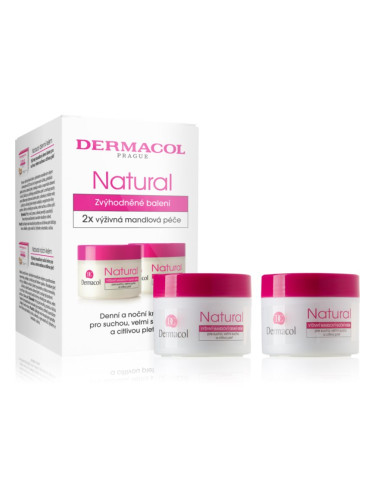 Dermacol Natural подхранващ бадемов крем дуо