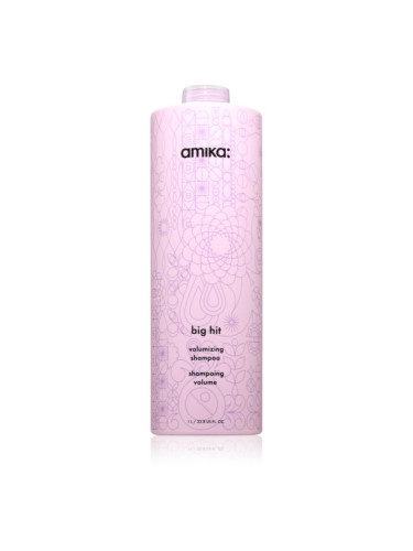 amika Big Hit Volumizing Shampoo шампоан за обем 1000 мл.