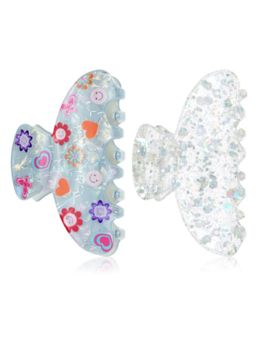 invisibobble Clipstar Cosmic Glow щипка за коса размер М 2 бр.