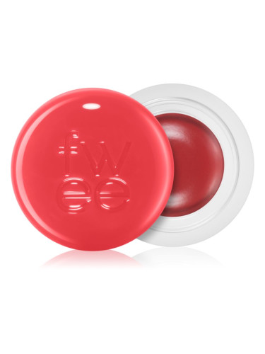 fwee Lip&Cheek Blurry Pudding Pot тониращ балсам за устни и скули цвят RD03 Ambitious (Reddish Moment) 5 гр.