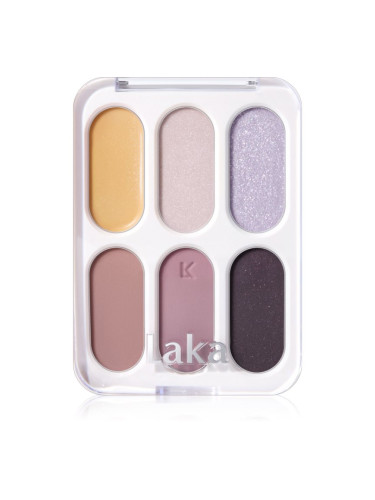 Laka Forever6 Eye Palette палитра сенки за очи цвят 02 Attention 7 гр.