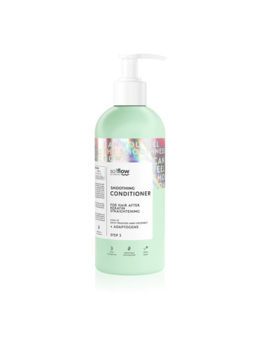 so!flow After Keratin Straightening Smoothing Conditioner изглаждащ балсам 400 мл.
