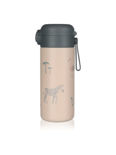 Zopa Thermo Bottle with Silicone Holder and Drinking Spout термос със сламка Safari 350 мл.