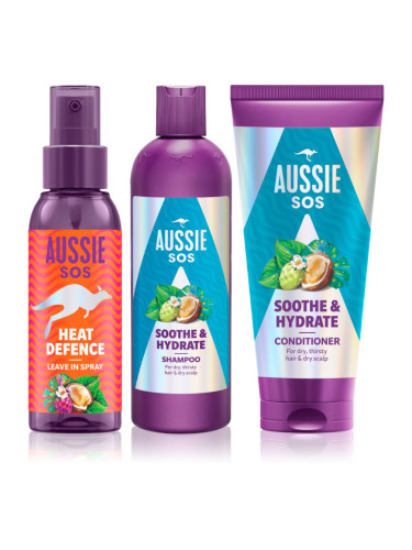 Aussie SOS Sooth & Hydrate комплект за интензивна хидратация За коса