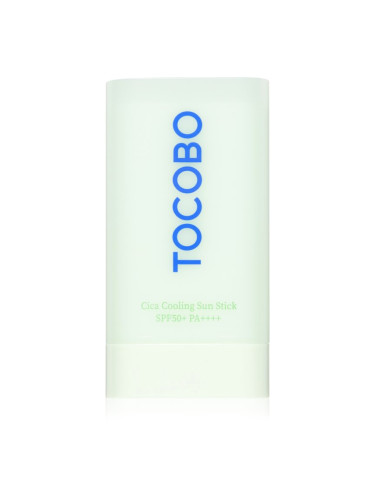 TOCOBO Cica Cooling Sun Stick защитен хидратиращ стик с успокояващ ефект SPF 50+ 18 гр.