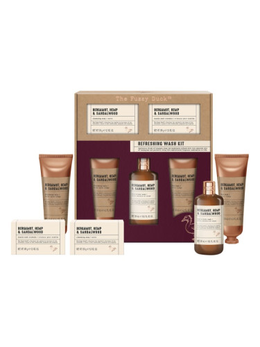 Baylis & Harding The Fuzzy Duck Bergamot, Hemp & Sandalwood подаръчен комплект за мъже