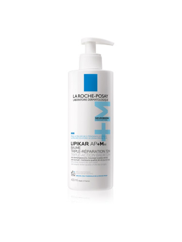 La Roche-Posay Lipikar AP+Max Balm балсам-грижа за тяло за много суха чуствителна и атопична кожа 400 мл.