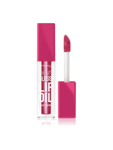 Rimmel Oh My Gloss! Lip Oil масло от нар с хидратиращ ефект цвят 007 Fuschia Punch 4.5 мл.