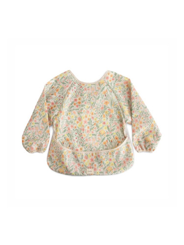 Mushie Long Sleeve Bib лигавник Pastel Blooms 6-24m 1 бр.