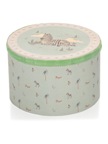 Zopa Wooden Drum музикална играчка от дърво Pink 1 бр.