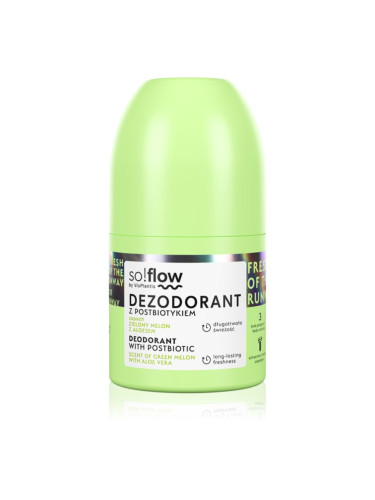 so!flow Deodorant With Postbiotic рол-он 50 мл.