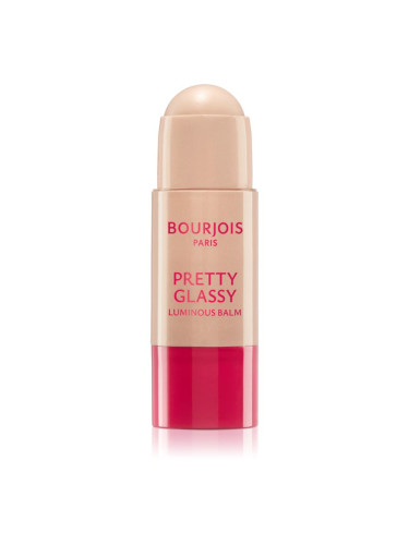 Bourjois Pretty Glassy мултифункционален озарител цвят 02 Pure Glass 5 гр.