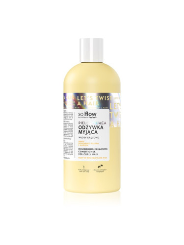 so!flow Curly Hair Nourishing Cleansing Conditioner почистващ балсам за къдрава коса 200 мл.